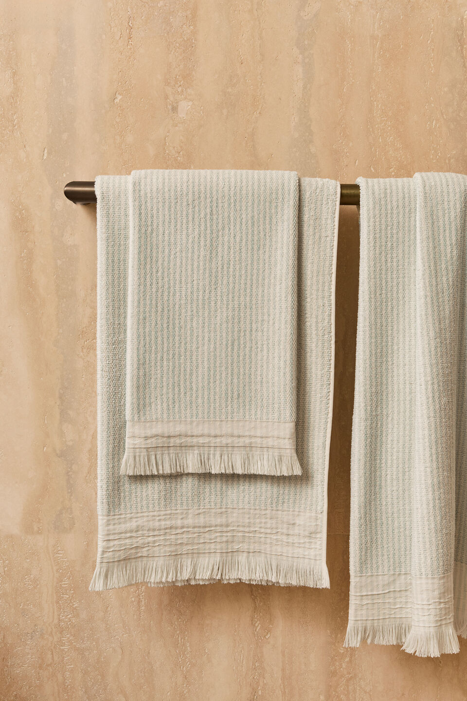 Zadie Bath Sheet  Mist