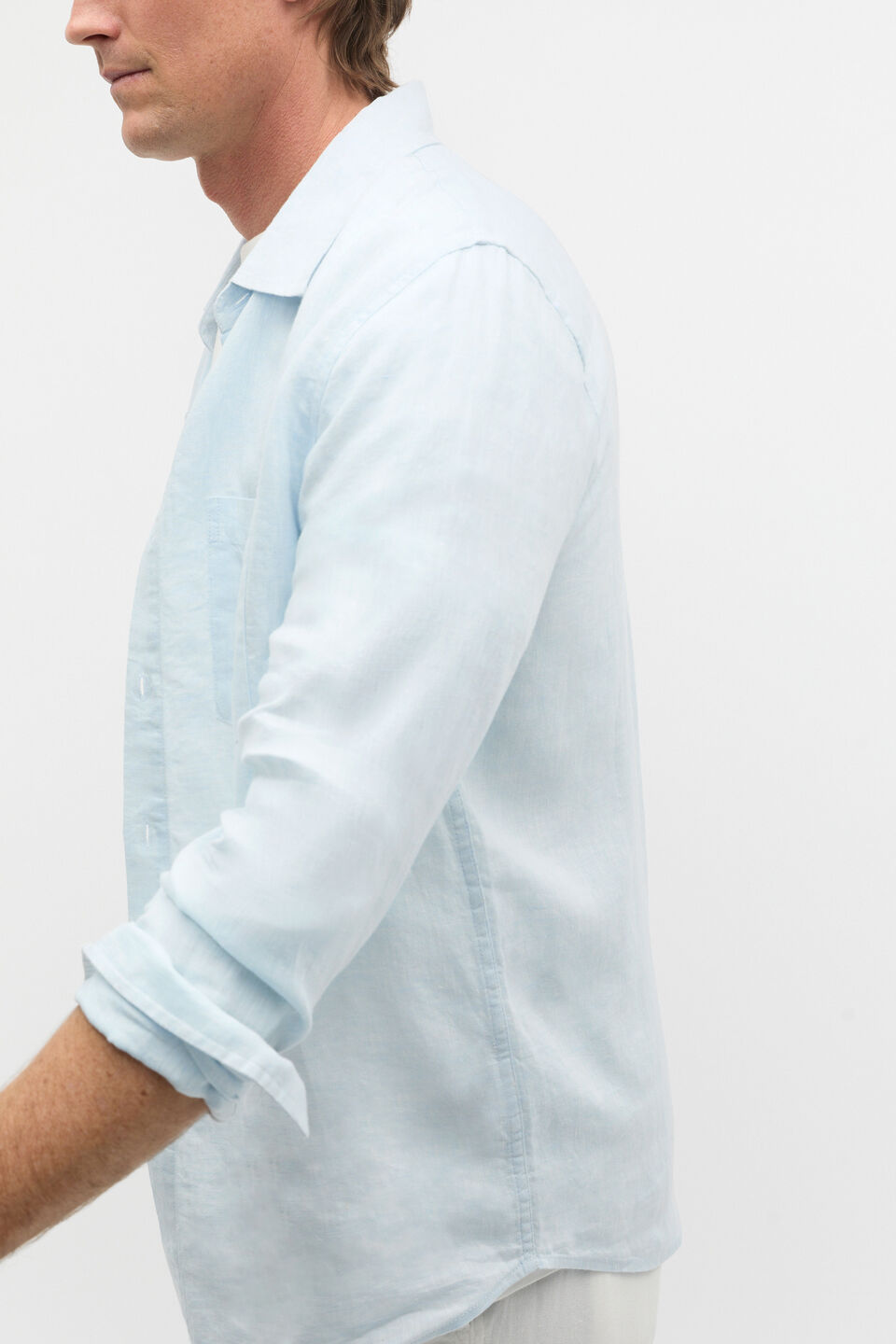 Linen Everyday Shirt  Skyway