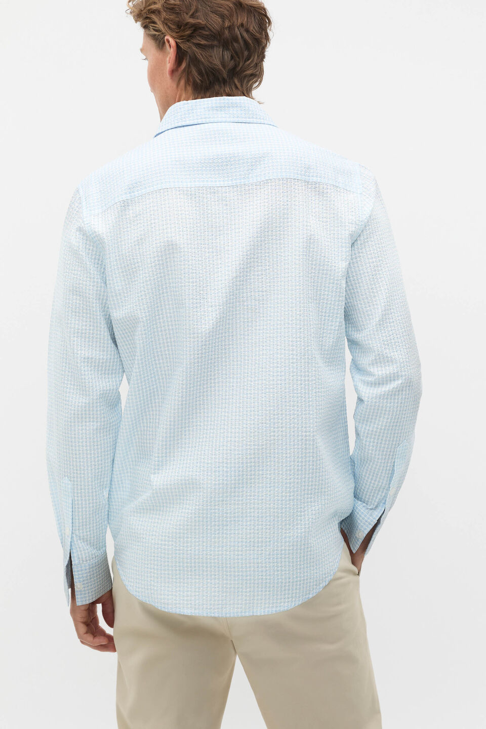 Long Sleeve Check Shirt  Skyway