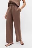 Core Linen Casual Tie Pant  Pinecone  hi-res