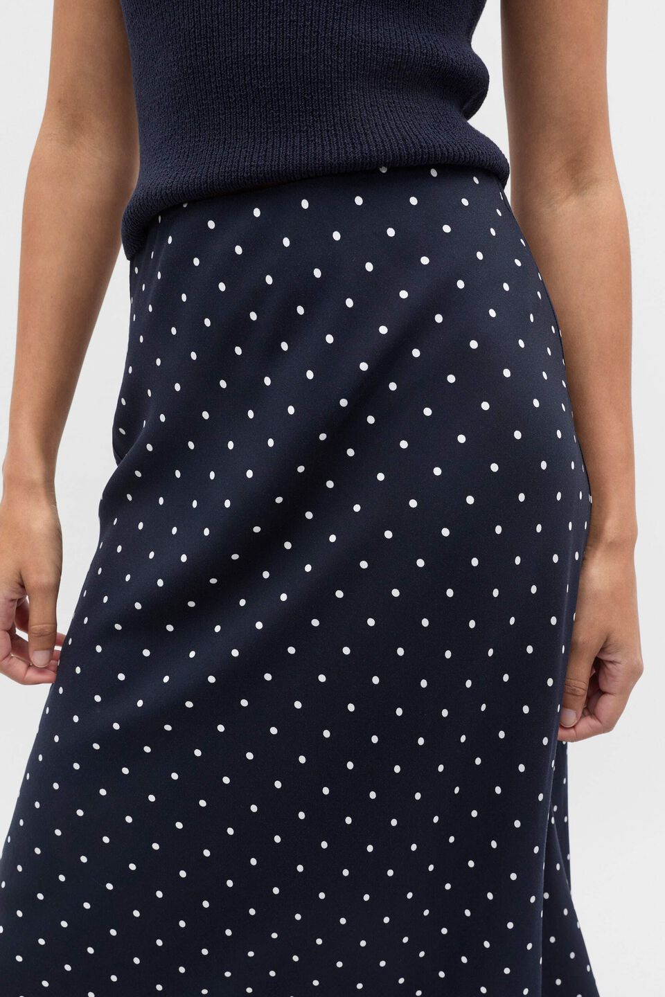 Spot Midi Skirt  Twilight Spot