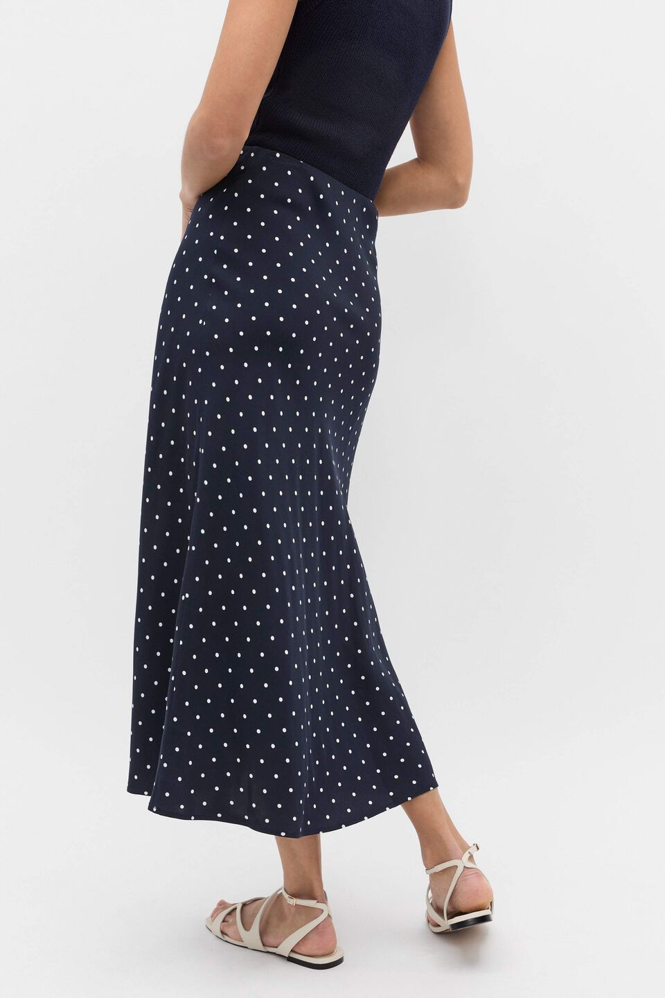 Spot Midi Skirt  Twilight Spot