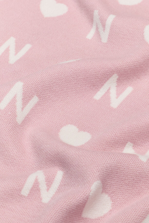 Heart Initial Blanket  N  hi-res