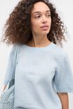 Core Linen Tee  Bluebell  hi-res