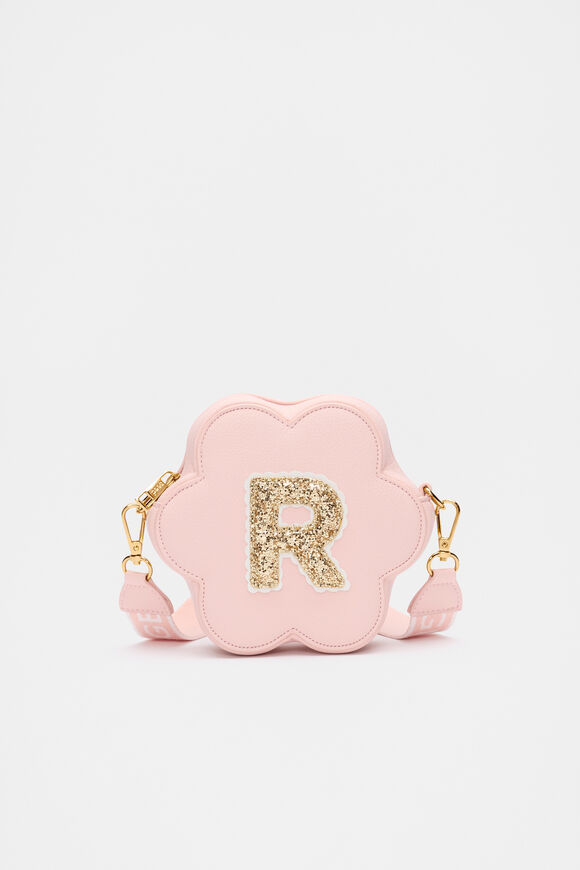 Flower Initial Bag  R  hi-res