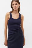 Australian Cotton Rib Tank  Midnight Sky  hi-res