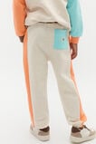 Colourblock Track Pant  Sand Marle  hi-res