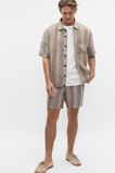 Boxy Linen Shirt  Cocoa  hi-res