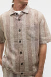 Boxy Linen Shirt  Cocoa  hi-res