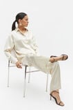 Satin Wide Leg Pant  Frappe  hi-res