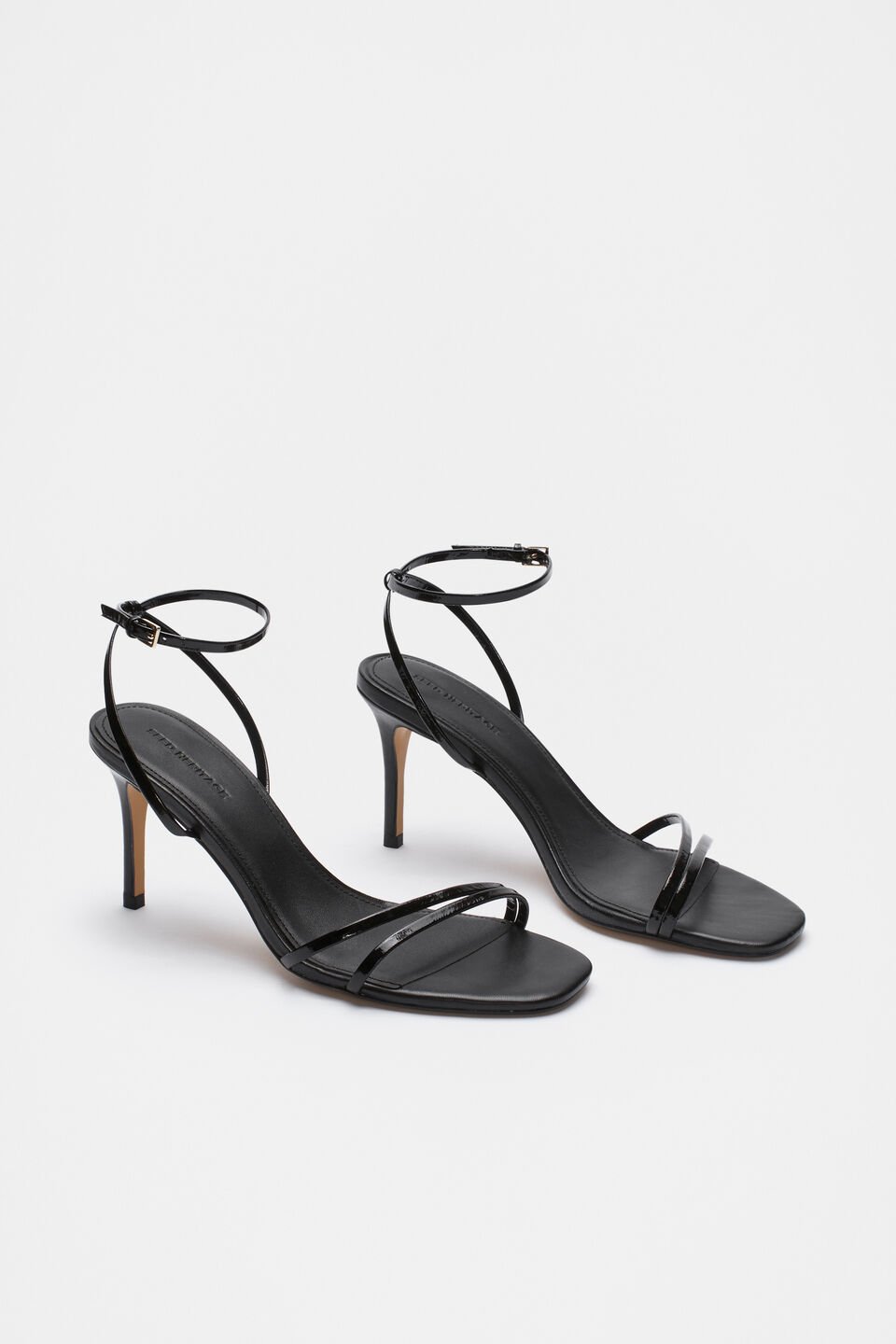 Tiana Heel  Black Patent