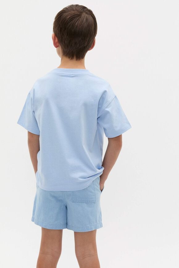 Oversized Tee  Luna Blue  hi-res