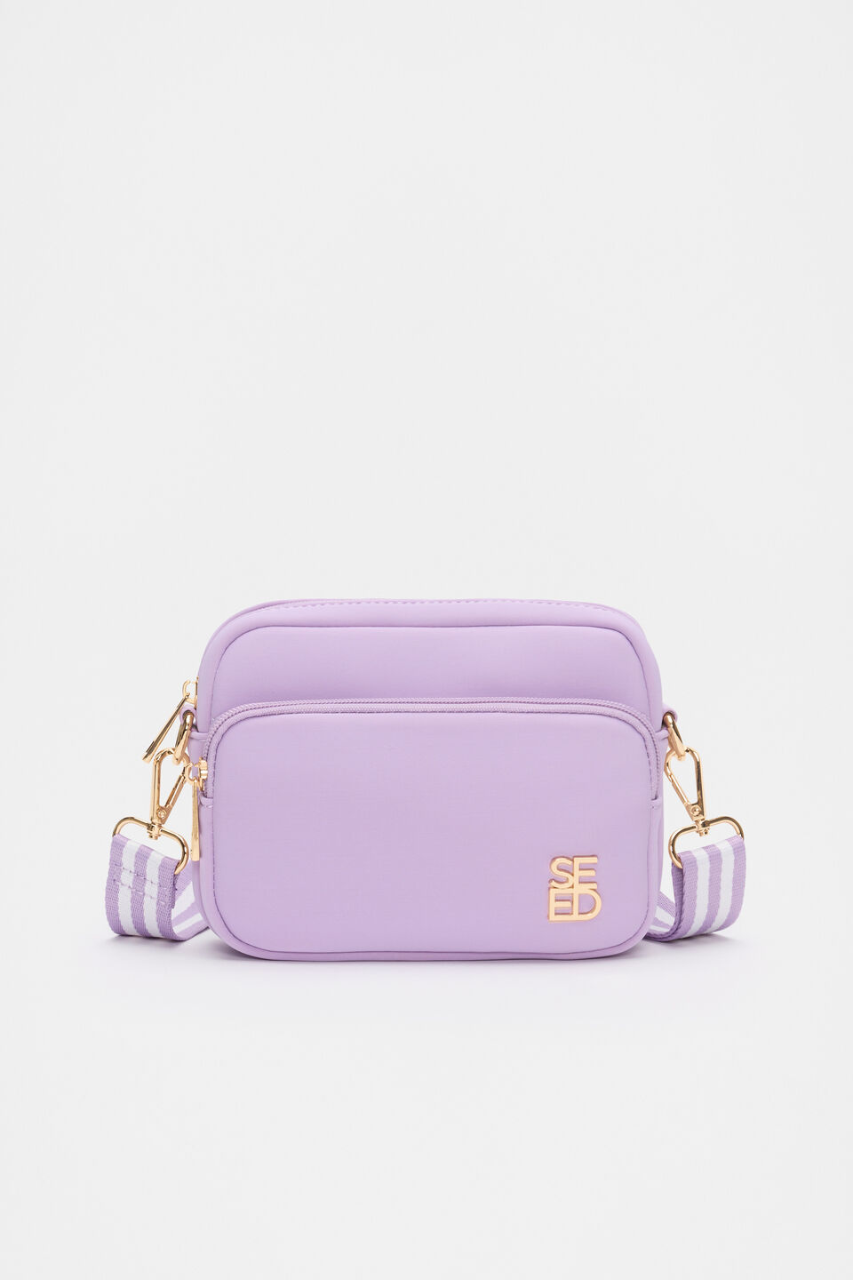 Quad Logo Cross Body Bag  Orchid Bloom