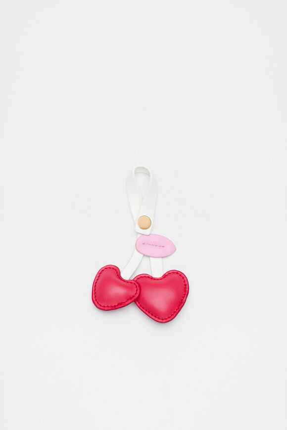 Cherry Bag Charm  Multi  hi-res