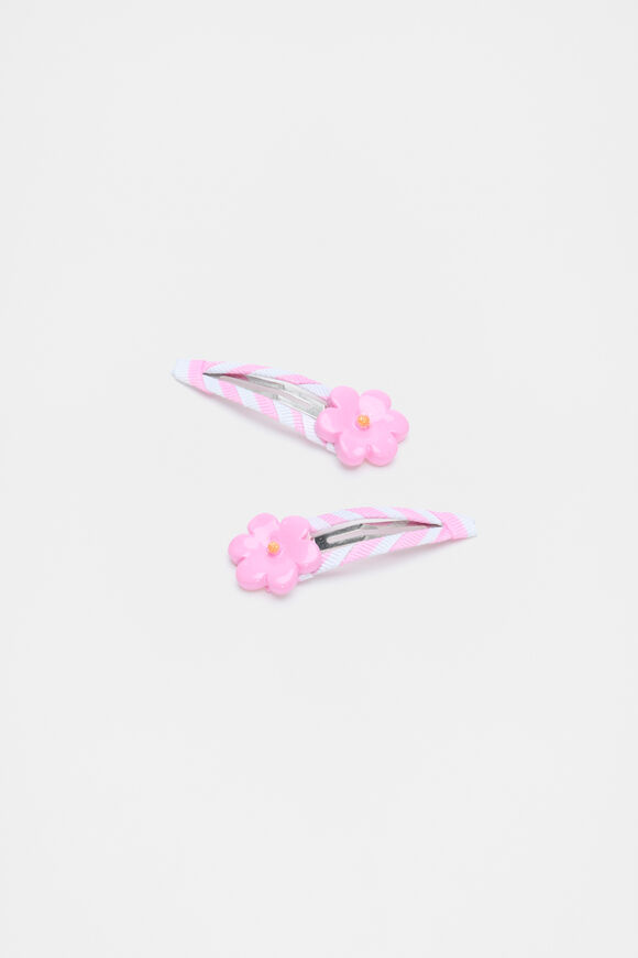 Daisy Resin Snaps  Candy Pink  hi-res