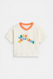 Seed V Neck Tee  Classic Cream  hi-res