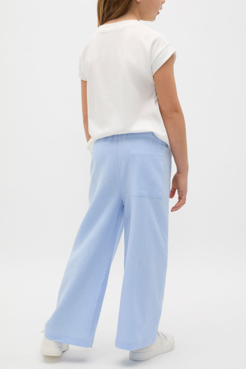 Straight Pull On Pant  Luna Blue
