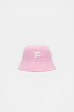 Pink Mini Initial Bucket Hat  F  hi-res