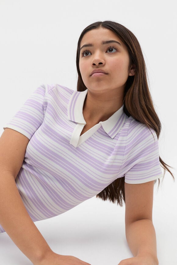 Stripe Knit Dress  Orchid Bloom  hi-res