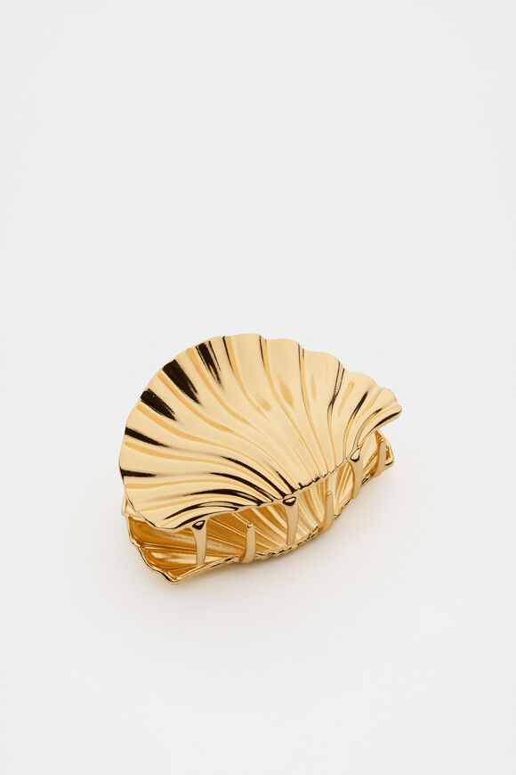 Mid Size Shell Claw  Gold  hi-res