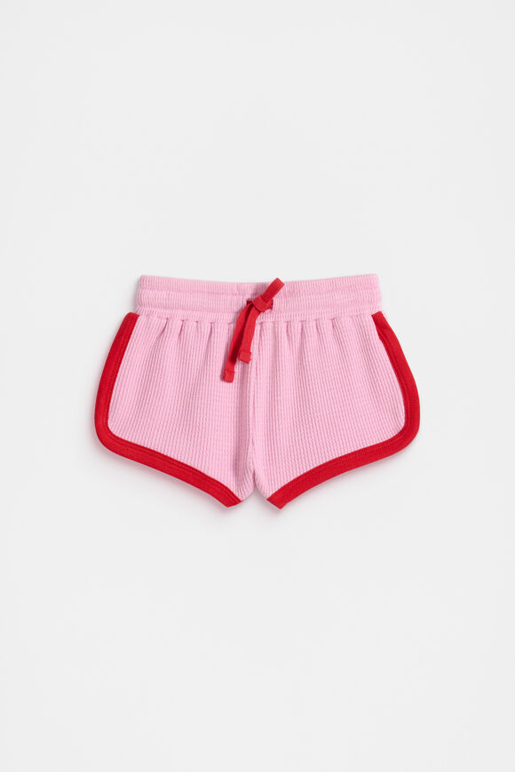 Waffle Logo Short  Candy Pink  hi-res