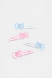 Iridescent Bow Snap Pack  Multi  hi-res