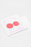 Have a Cherry Happy Birthday Card  Multi  hi-res