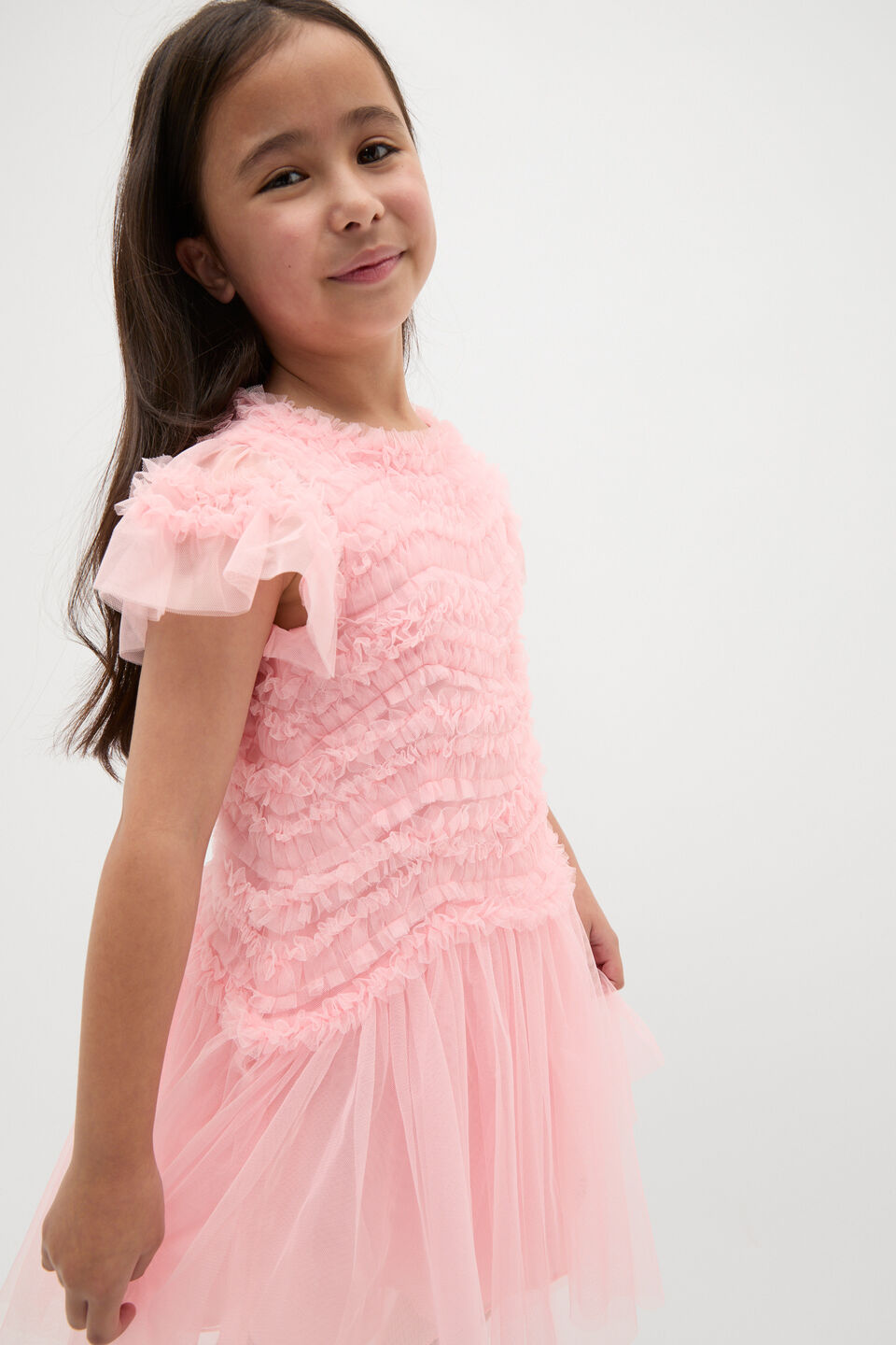 Tulle Ruffle Dress  Cupcake
