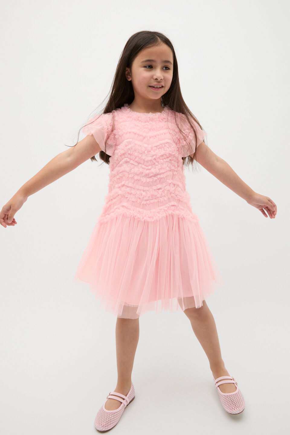 Tulle Ruffle Dress  Cupcake