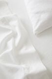 Alba Queen Flat Sheet  White  hi-res