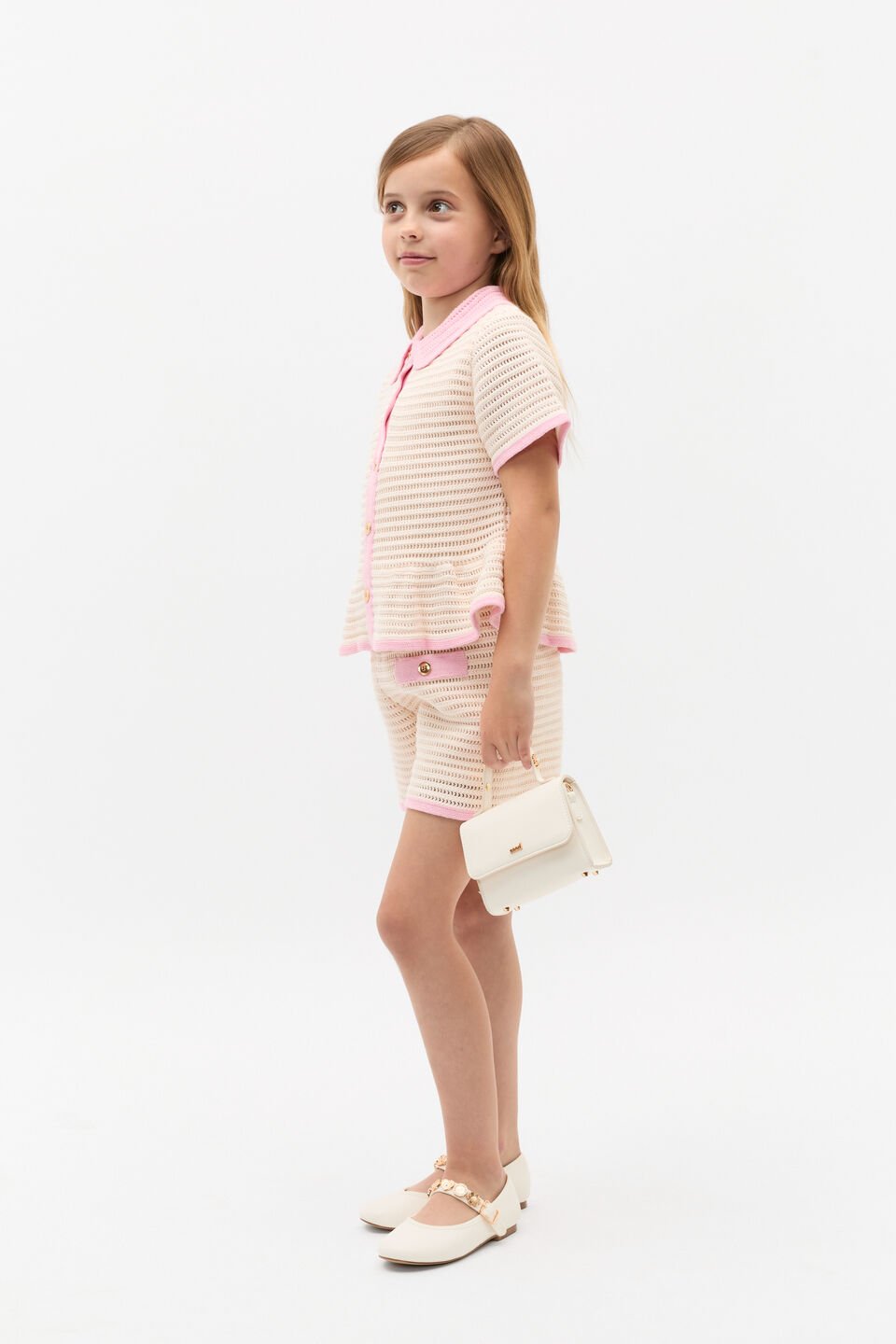 Crochet Short  Chiffon