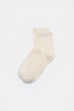 Quarter Crew Sock  Beige Marle  hi-res