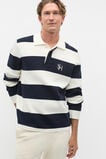 Heritage Knit Rugby  Twilight Blue  hi-res