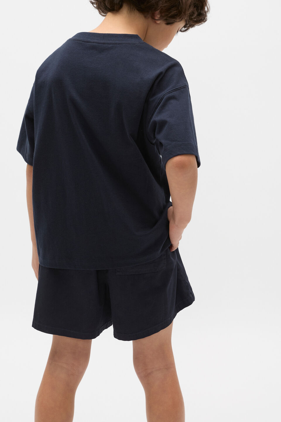 Heritage Logo Tee  Twilight Blue