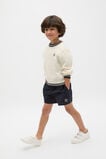 Heritage Cable Knit Sweater  Coconut Cream  hi-res