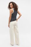 Contrast Fitted Tank  Twilight Blue Stripe  hi-res
