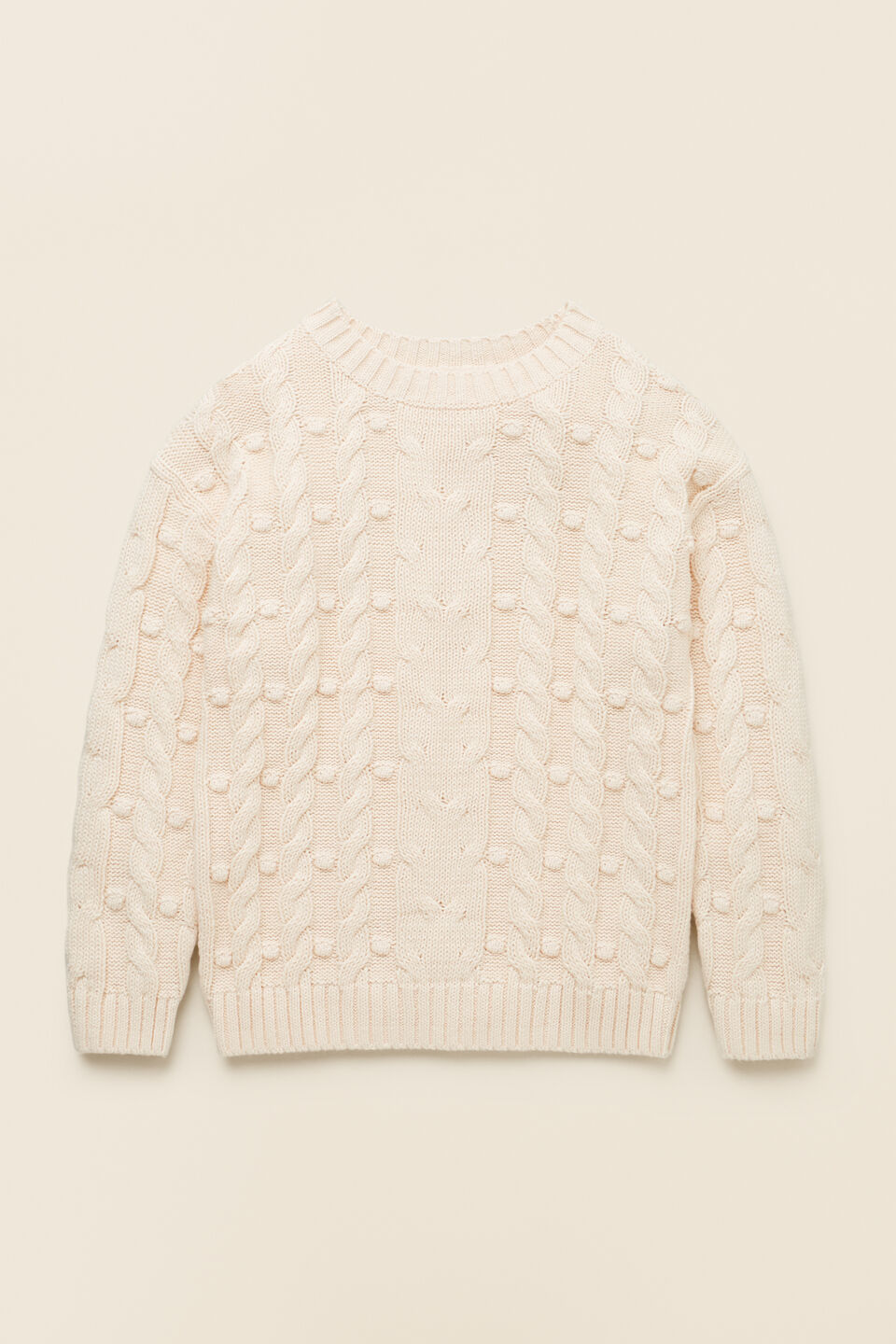 Cable Knit  Creme