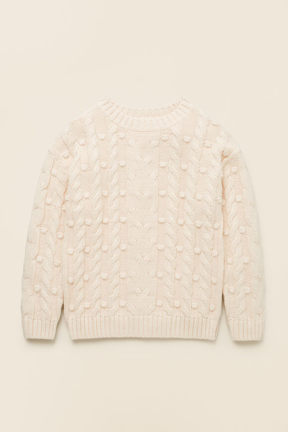 Cable Knit  Creme  hi-res