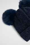 Chenille Initial Beanie  W  hi-res