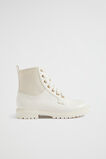 Rib Panel Hiking Boot  Cream  hi-res