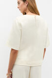 Core Linen Tee  Buttercream  hi-res