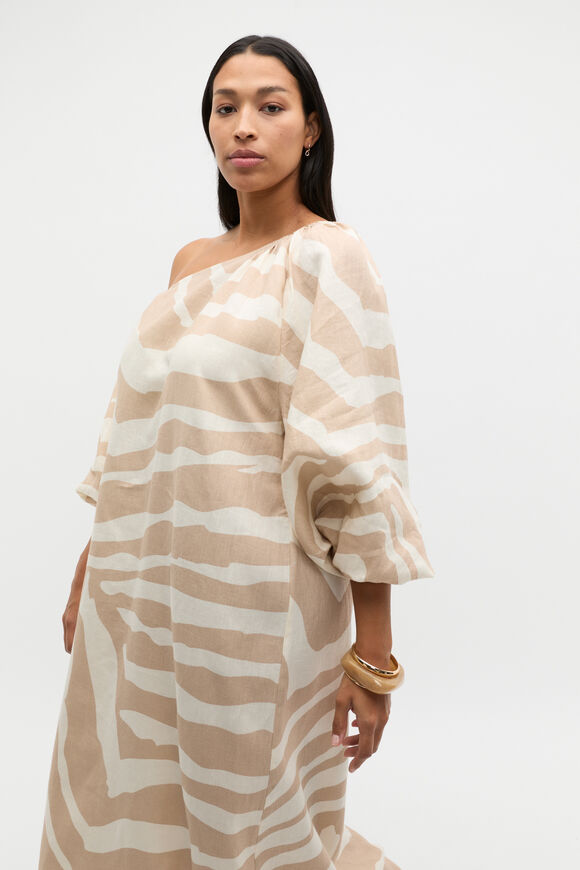 Abstract Animal Maxi Dress  Abstract Animal  hi-res