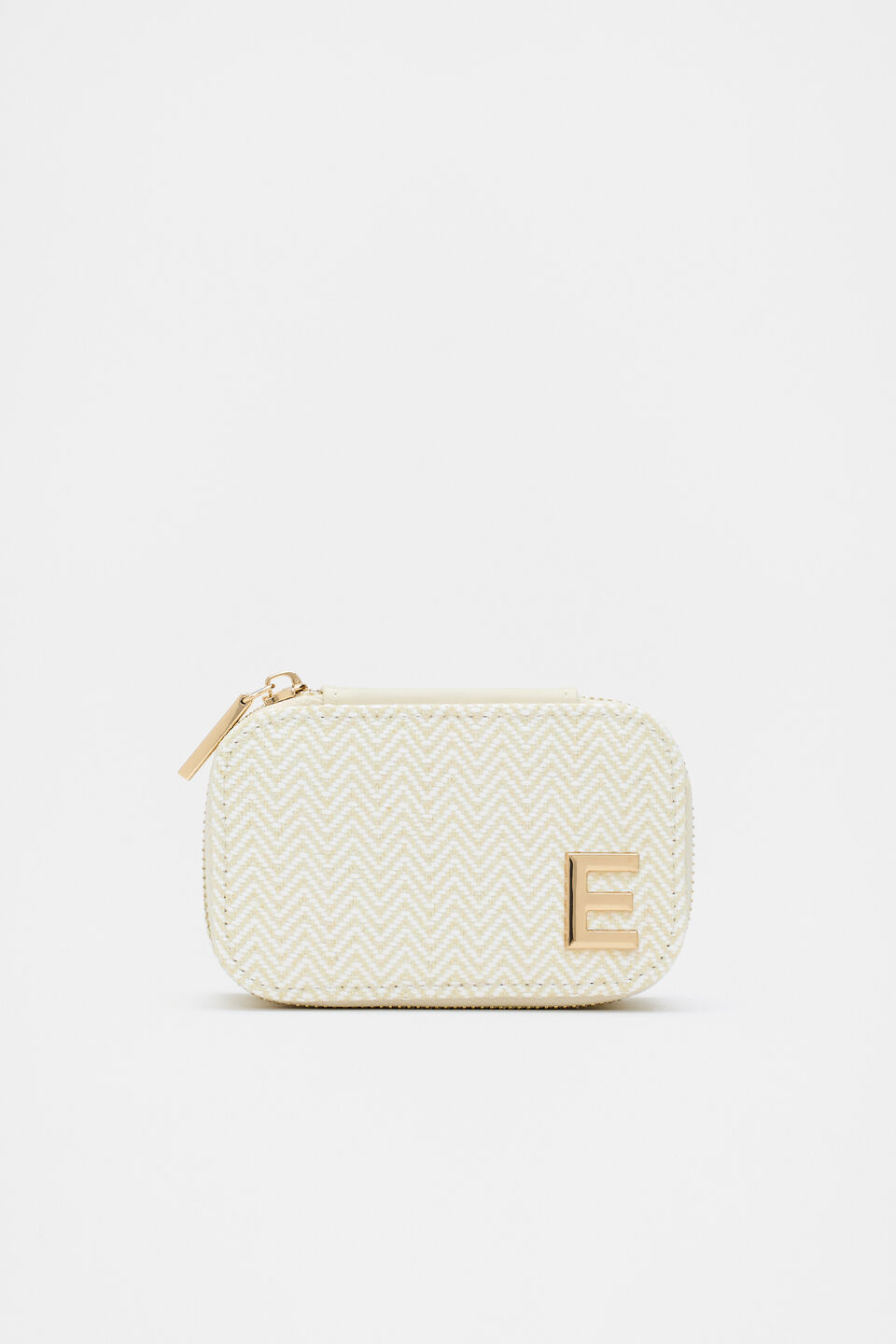 Initials Mini Jewellery Case  E