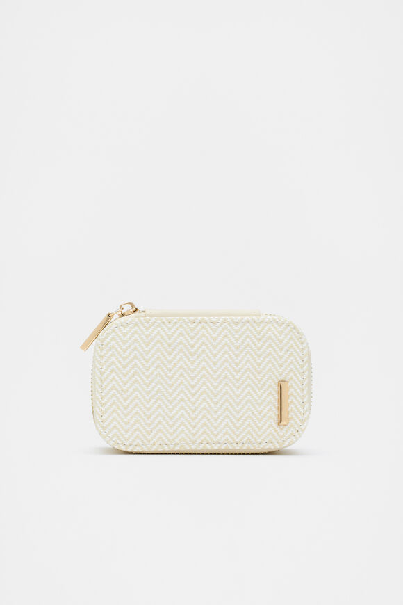Initials Mini Jewellery Case  I  hi-res