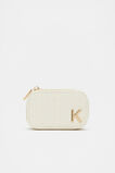 Initials Mini Jewellery Case  K  hi-res