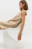 Rounded Resin Bangle  Iced Latte  hi-res