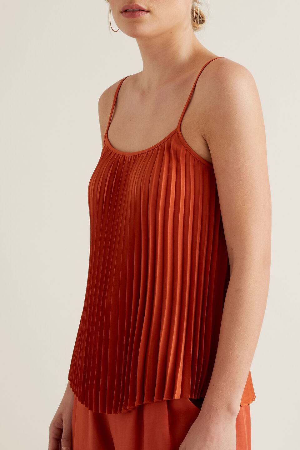 Pleat Swing Cami  