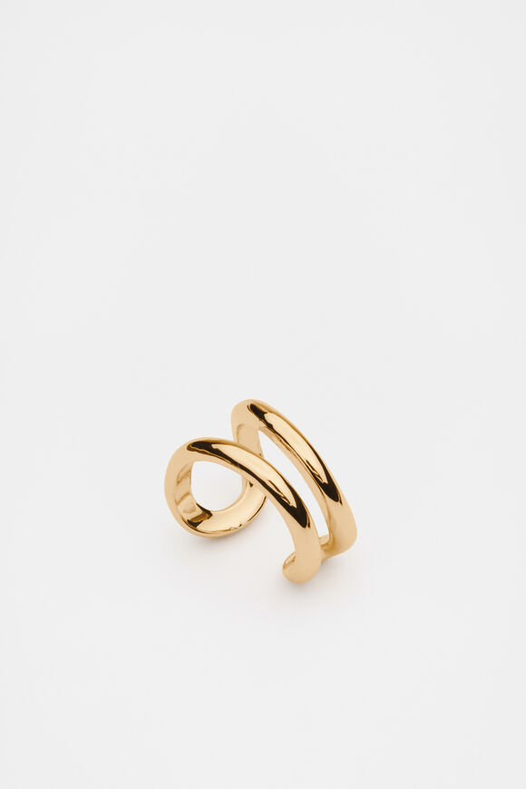 Double Strand Ring  Gold  hi-res