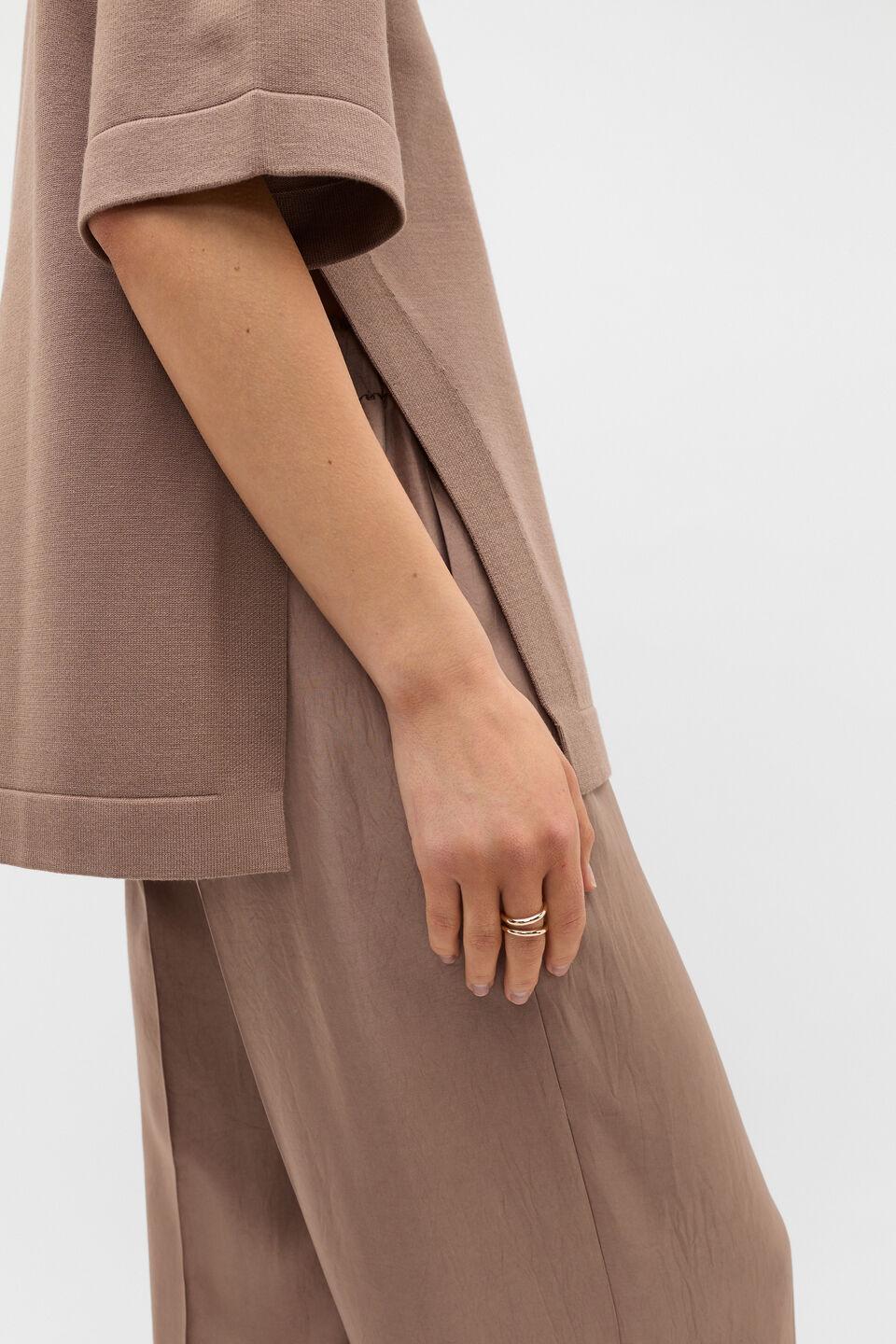 Double Strand Ring  Gold