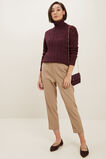 Cable Knit Sweater  Ruby Plum  hi-res